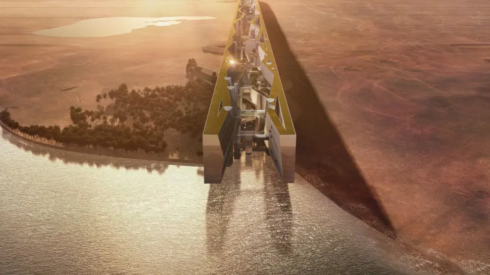 Así es 'The Line', la futurista ciudad soñada por Arabia Saudí