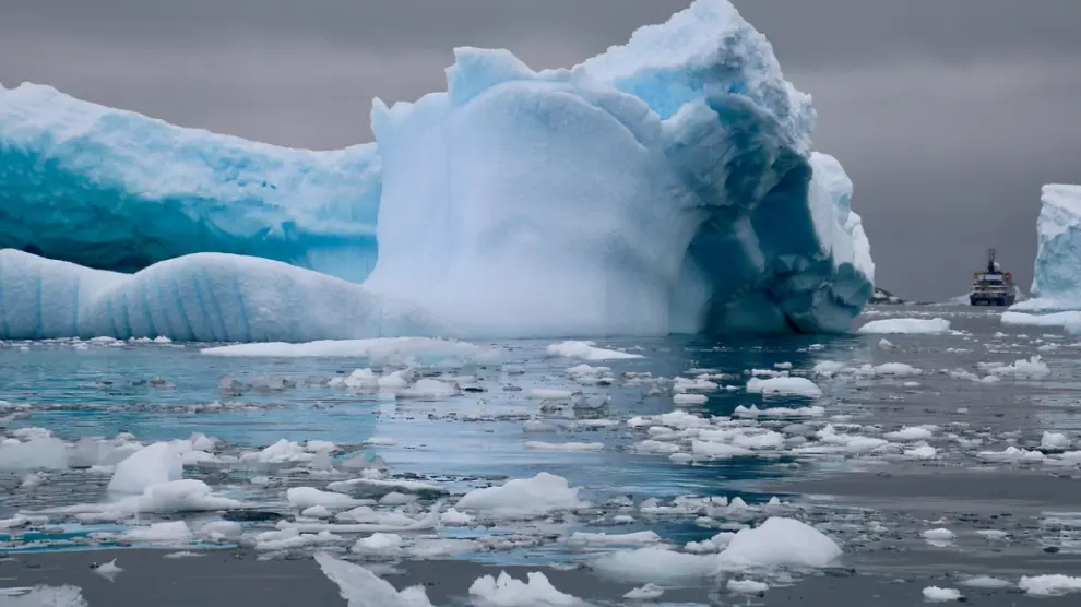 Imagen de archivo de la Antártida