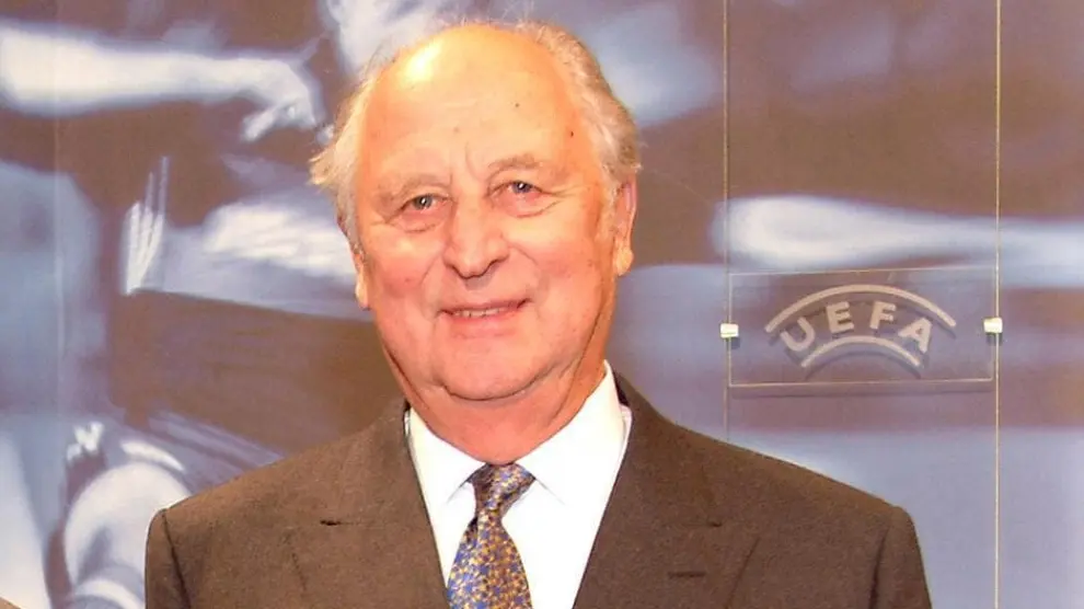 Hans Bangerter, secretario general de la UEFA entre 1960 y 1988.