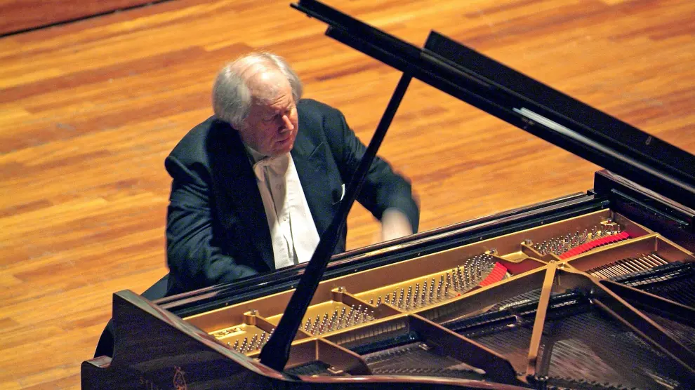 El pianista Grigory Sokolov.