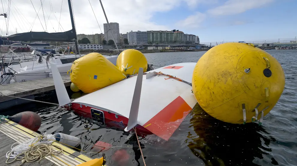 Navegante francés: "Tenía 30 centímetros de aire pero necesitaba sobrevivir"
