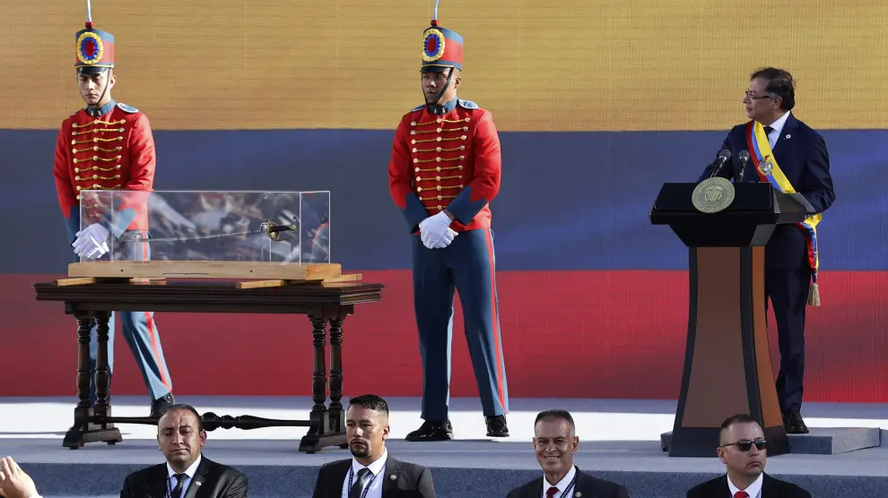 Ceremonia de investidura de Gustavo Petro como presidente de Colombia