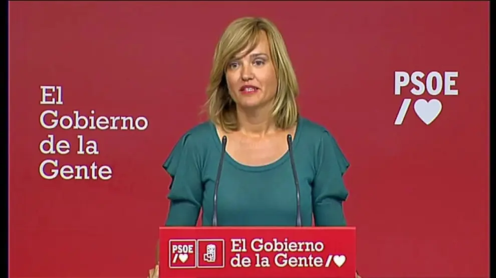 Pilar Alegría también recomienda al líder de la oposición que de respuestas “con hechos”