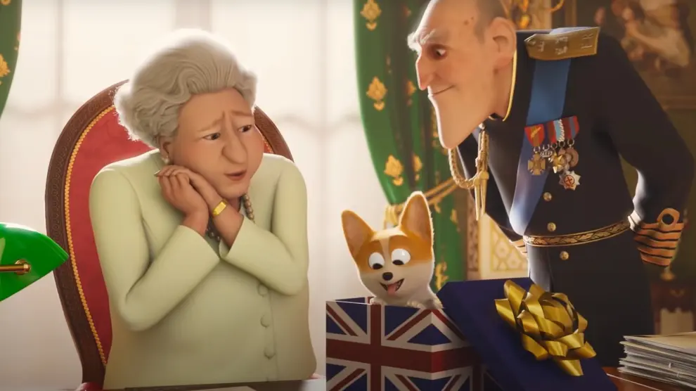 Las apariciones de la reina Isabel en las series y películas de dibujos animados