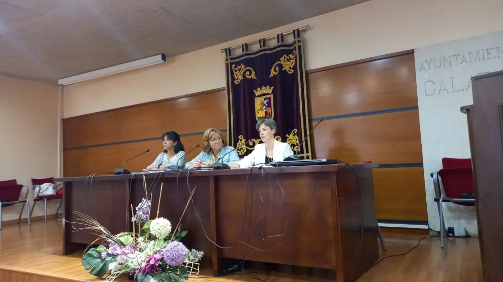Las concejales Ana Vicén, Julia Olivas y Yolanda Júlvez han realizado el balance de las Fiestas de la Virgen de la Peña