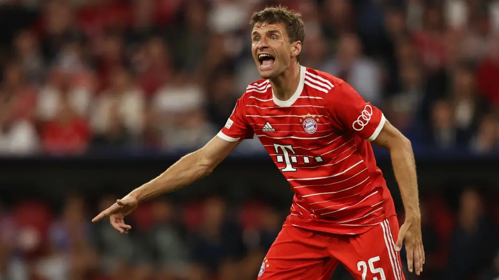 El jugador del Bayern de Múnich, Thomas Müller.