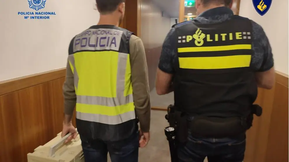 La Policía Nacional, actuó en colaboración con la holandesa.