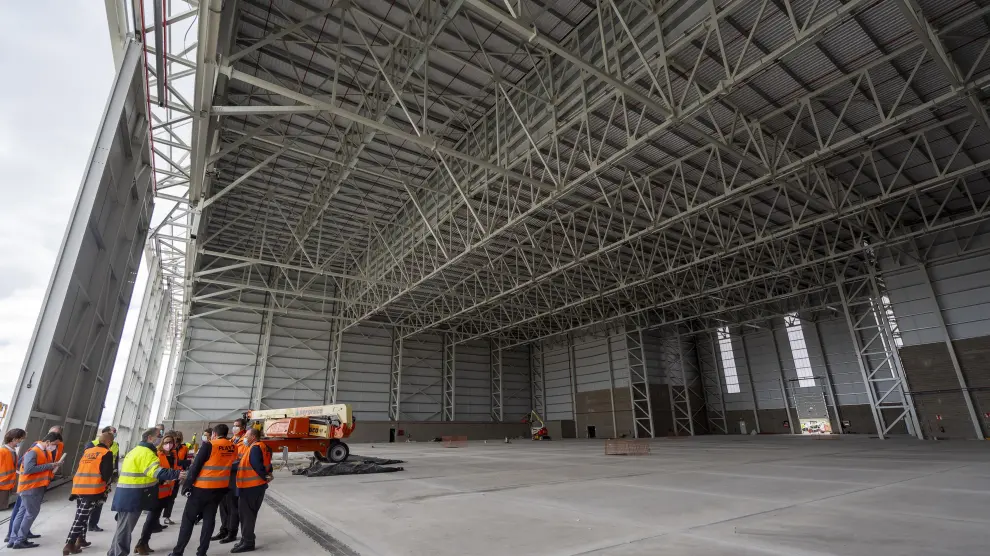 El hangar de pintura sale a licitación por segunda vez tras un primer intento fallido.
