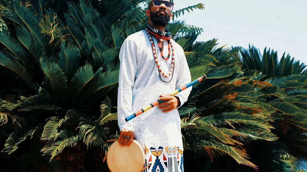 El músico cubano Kasari Kumar.