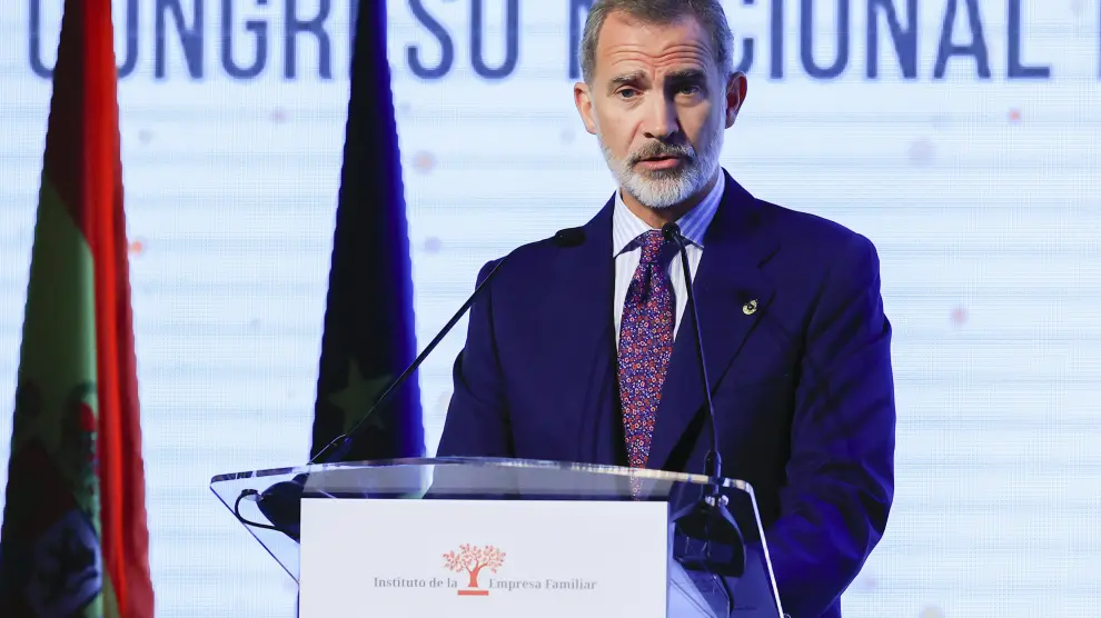 Felipe VI ha inaugurado el XXV Congreso Nacional de la Empresa Familiar.