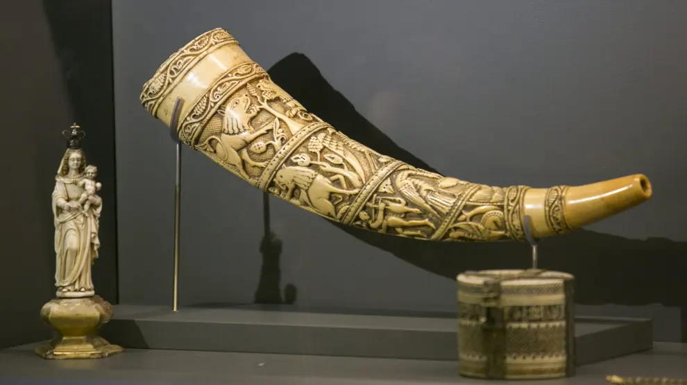 El Olifante de Gastón de Bearn es la pieza más antigua de la colección.