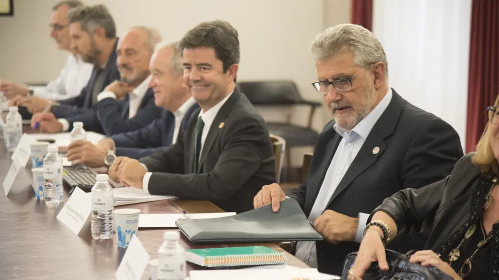 Reunión del Patronato del Estudio General de Huesca.