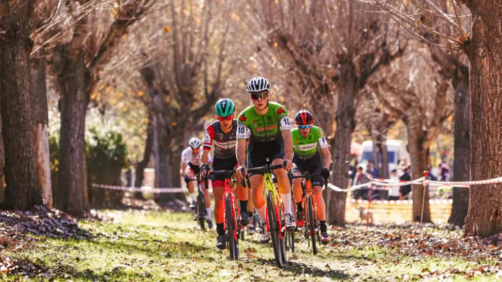 Castejón de Sos albergó el Campeonato de Aragón de ciclocross.