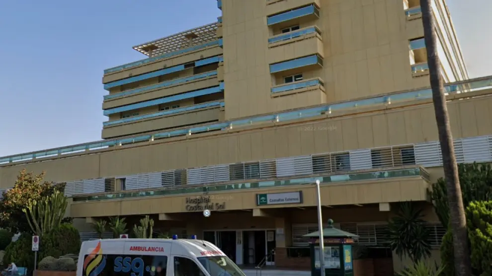 el senegalés que está ingresado en el Hospital Costa del Sol de Marbella
