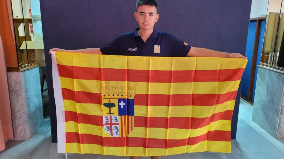 Pedro Romero, el único integrante del equipo aragonés en el Campeonato de España de Pesca costera.