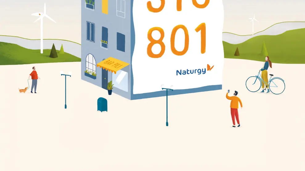 Naturgy lanza la atención a clientes de comunidades de vecinos.