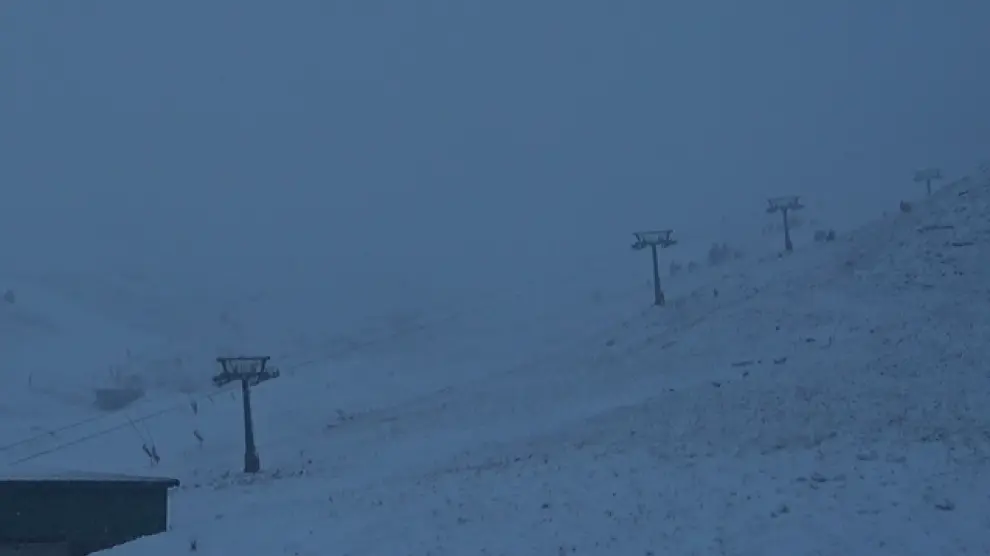 Así ha amanecido la estación de esquí de Formigal