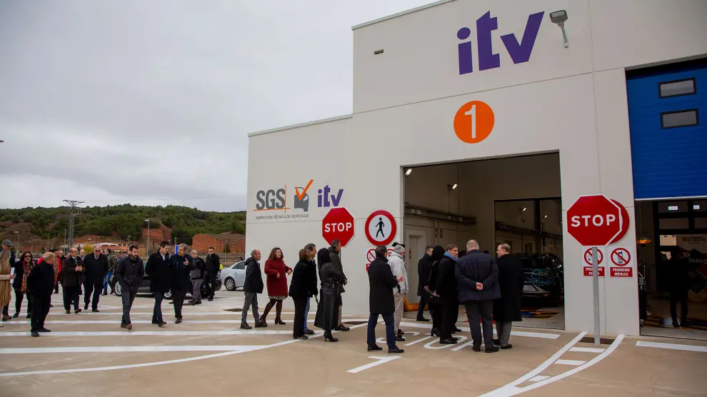 Inauguración ITV en Daroca