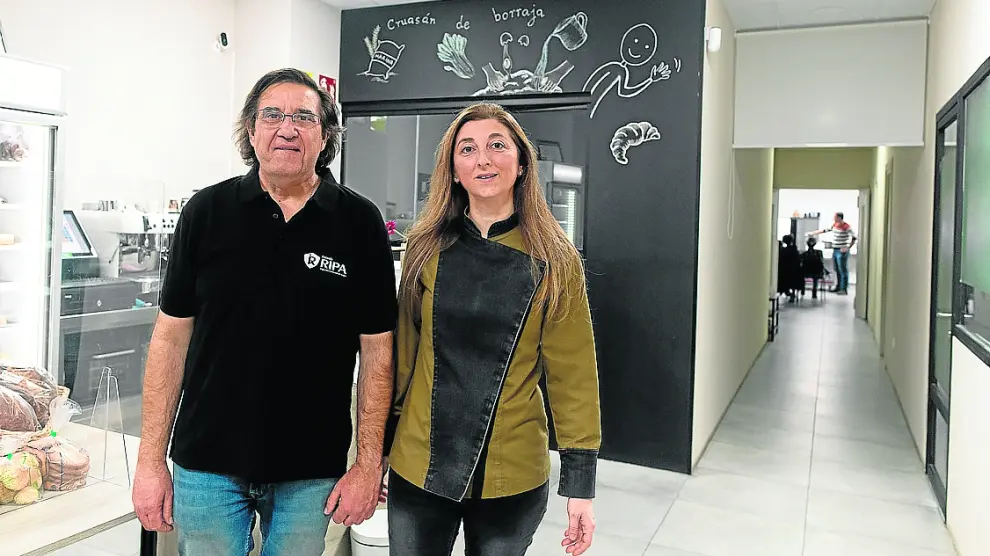 Vicente López y Silvia Cavero dirigen Ixeia Sociedad Cooperativa Escuela de Pastelería Ripa en Zaragoza