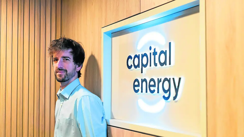 Fernando Liso, responsable de promoción de Capital Energy en Aragón