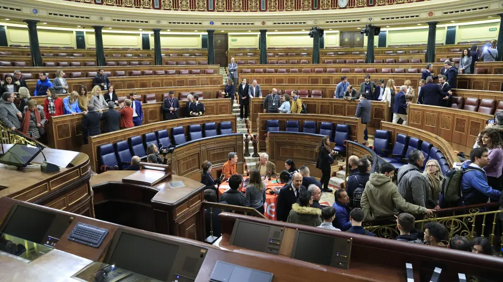 Jornada de puertas abiertas en el Congreso de los Diputados.