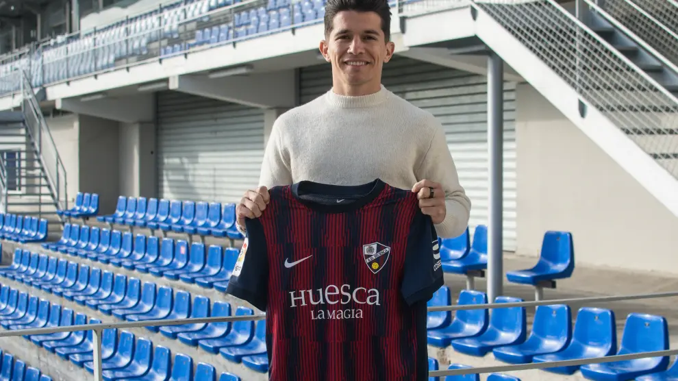 Juanjo Nieto, nuevo lateral derecho de la SD Huesca.