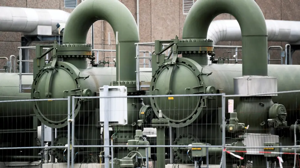 Central de gas en Holanda.