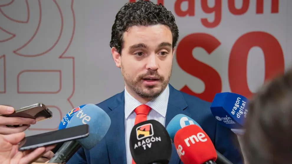 Darío Villagrasa, secretario de Organización del PSOE-Aragón