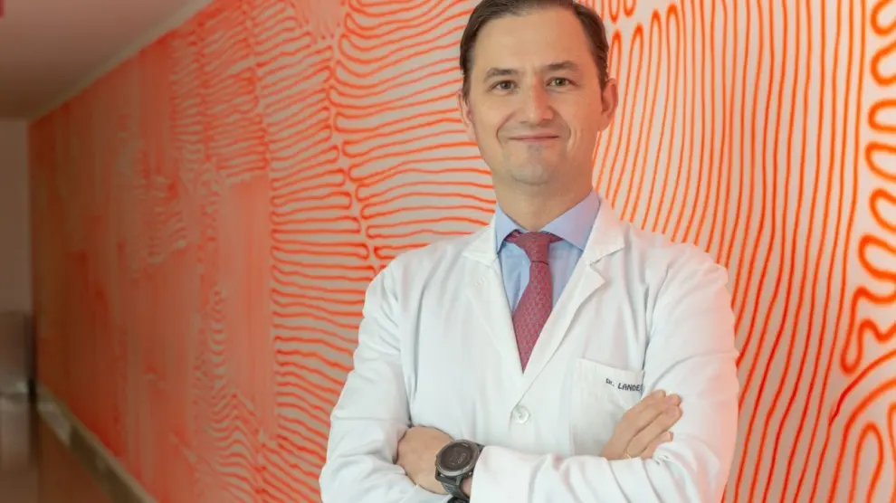 El doctor Manuel Landecho, especialista del área de Obesidad de la Clínica de la Universiad de Navarra.