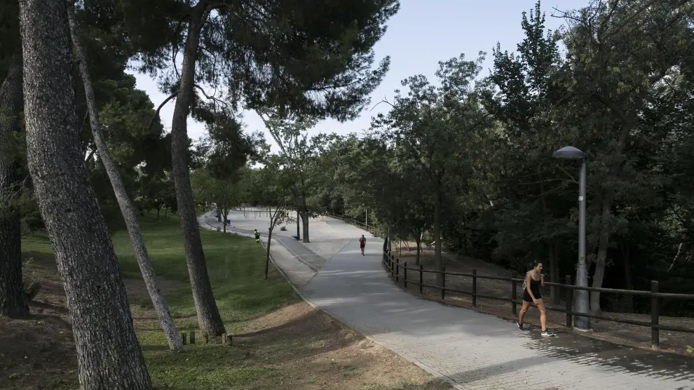 Imagen de archivo del Parque Grande de Zaragoza.