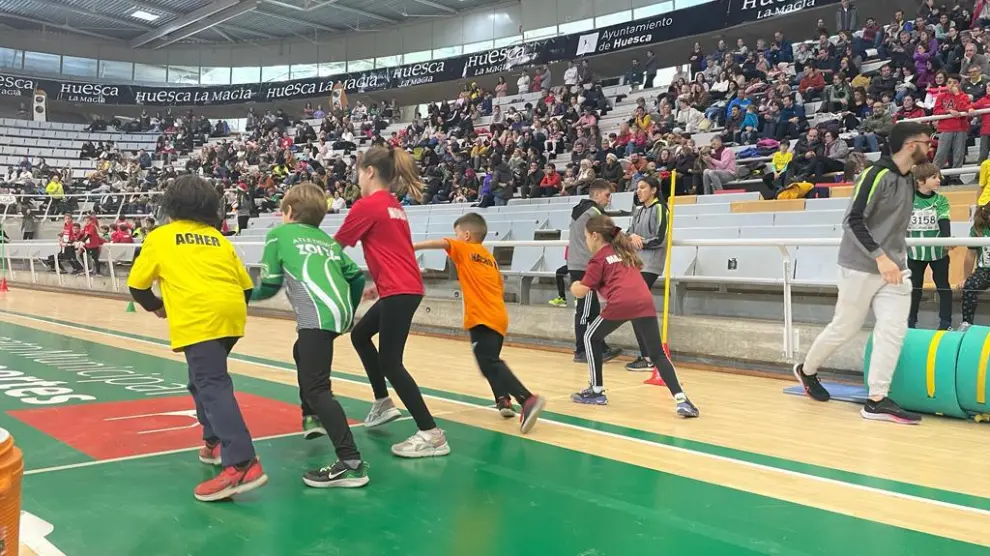 Una de las pruebas del Atletismo Deportivo del pasado sábado.