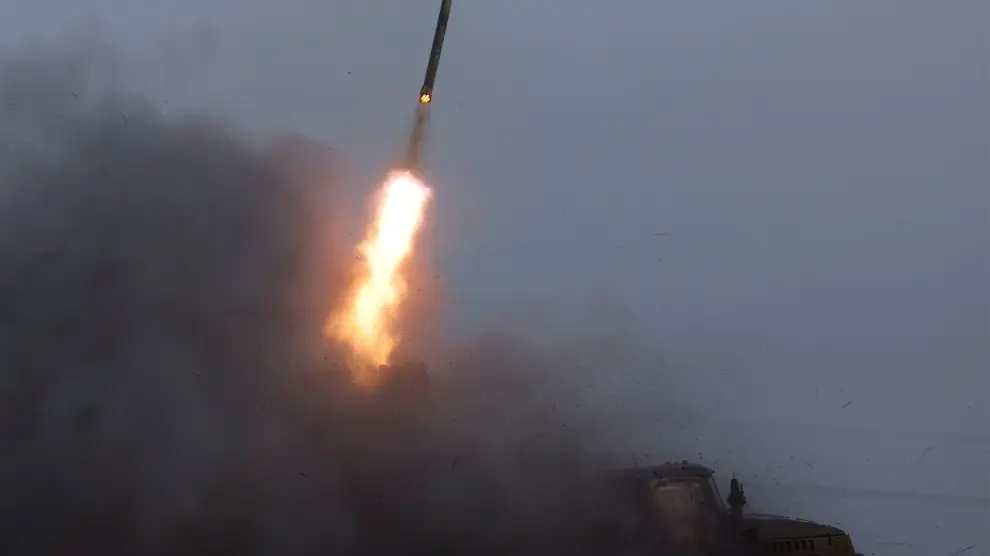 Misil lanzado por Ucrania.
