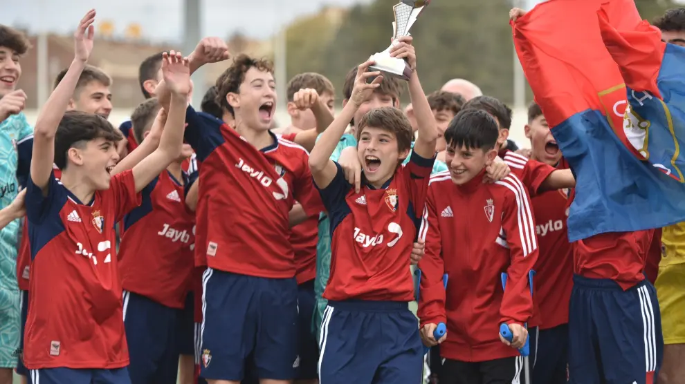 Osasuna se proclamó campeón de la Aragón Cup.