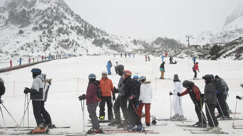 La estación de esquí de Formigal ha ofrecido un máximo de 61 km en este inicio de temporada.
