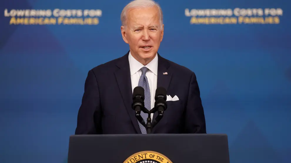Joe Biden, presidente de Estados Unidos, en Washington