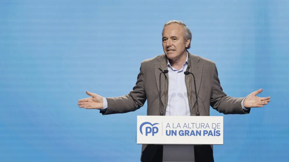 Presentación en Zaragoza de los candidatos del PP.