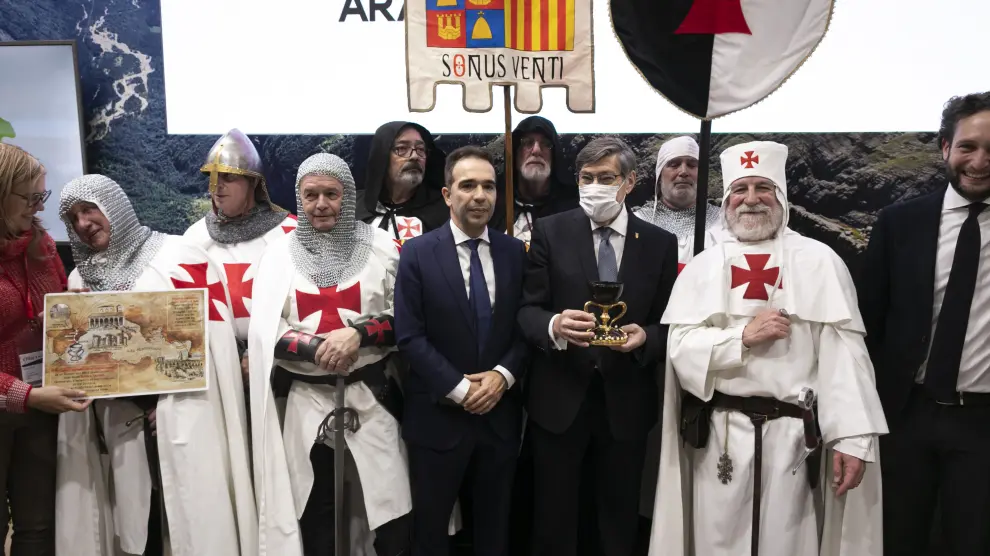Fotos del día de Aragón en Fitur