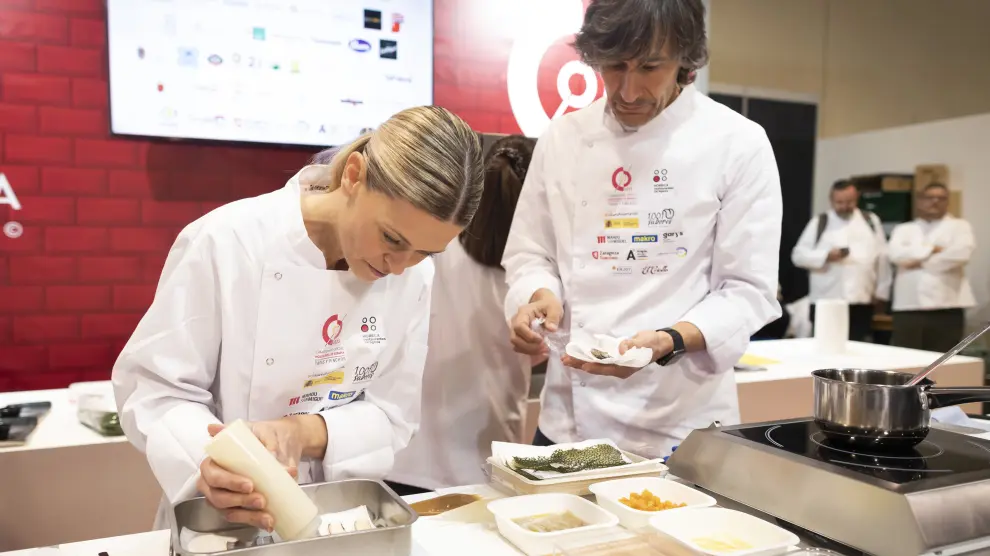 Foto de la presencia de los productos de Aragón en Madrid Fusión