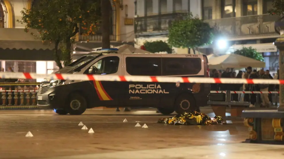 Fotos del ataque en una iglesia de Algeciras: hay un muerto y cuatro heridos