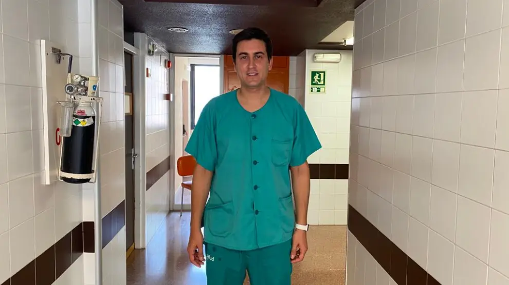 Javier Ramos, cardiólogo y  jefe de la Unidad de Arritmias del hospital zaragozano.