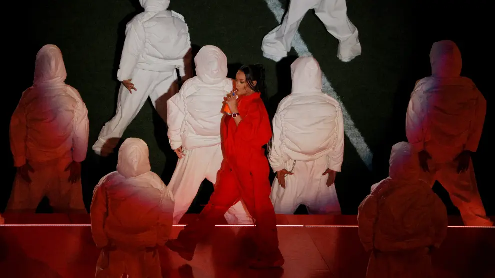 Espectáculo de Rihanna en el descanso de la Super Bowl