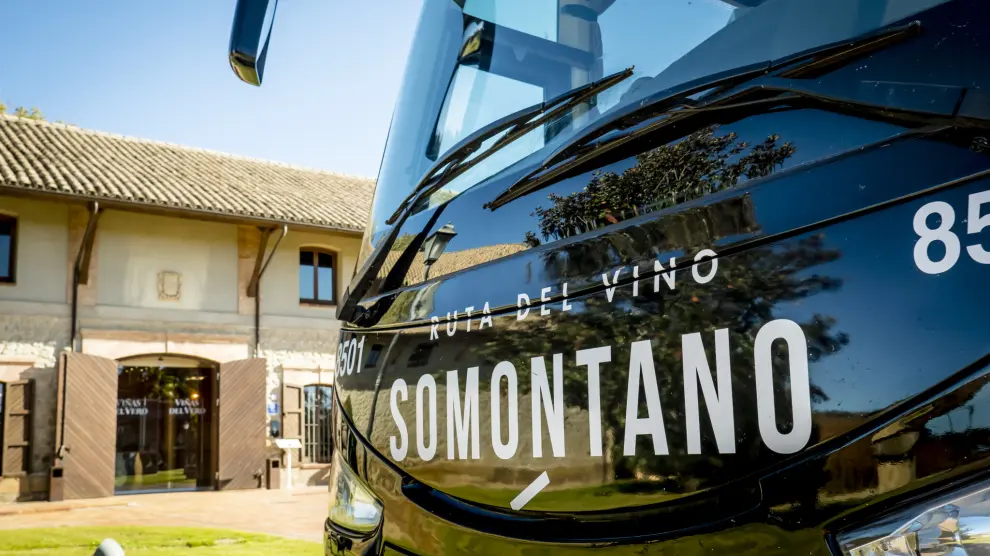 El 25 de marzo será el primero de los ocho viajes que realizará este año el Bus del Vino Somontano
