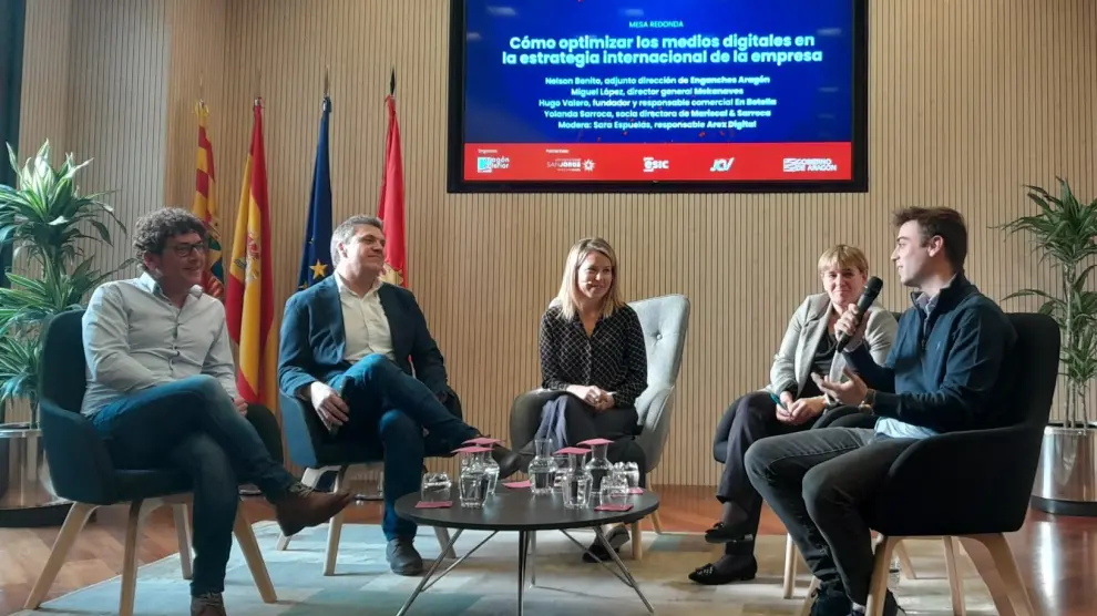 Empresas aragonesas participantes en el Foro de Internacionalización Digital organizado por Aragón Exterior