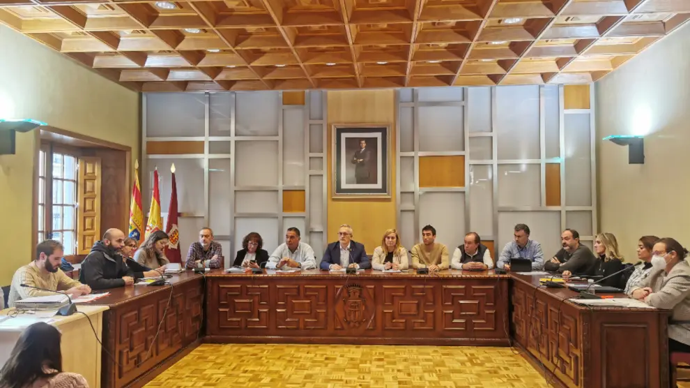 Pleno del Ayuntamiento de Jaca.