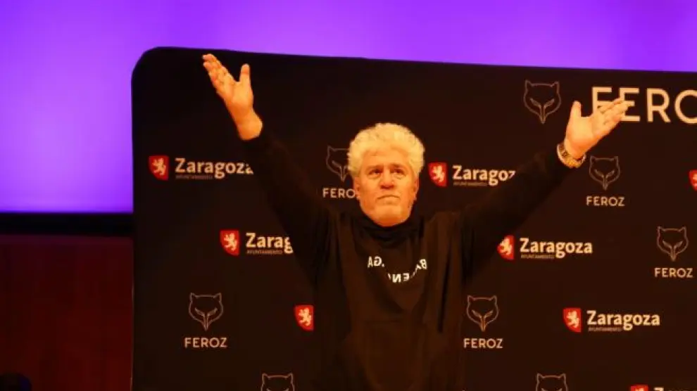 Pedro Almodóvar, en su charla en la víspera de los Premios Feroz.