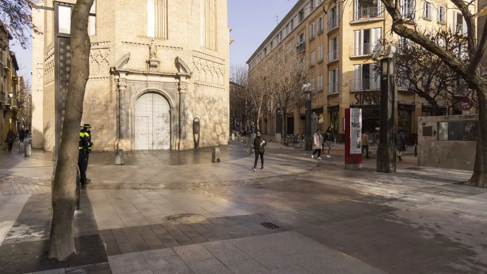 Fotos de la plaza de la Magdalena tras la reforma
