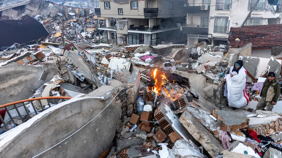Imagen de Hatay tras el terremoto