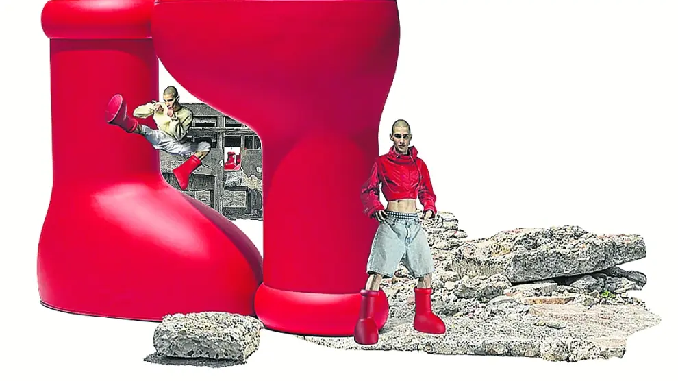 Las ‘Big Red Boots’ son el último lanzamiento del colectivo neoyorquino MSCHF. Su precio es de 330 euros