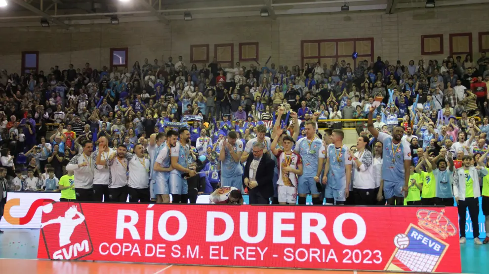 Final Copa del Rey: partido Pamesa Teruel Voleibol-Río Duero Soria