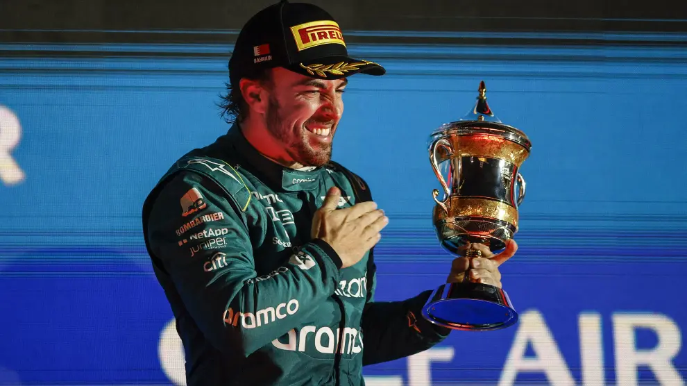 Fernando Alonso se subió al P3 en el Gran Premio de Baréin